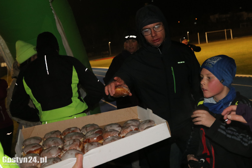 II Bieg po Pączka na gostyńskim stadionie