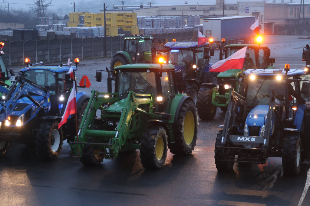 Rolnicy z powiatu gostyńskiego również protestują