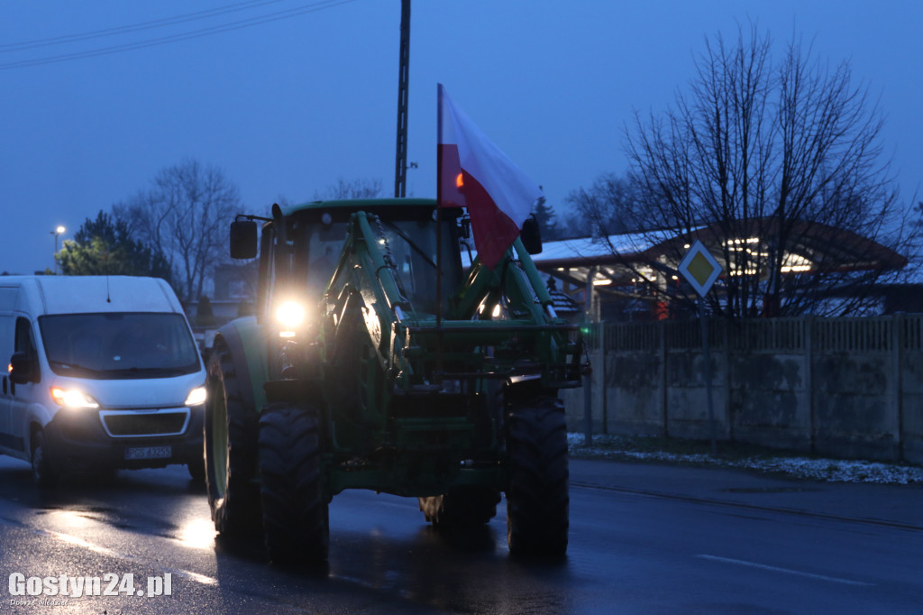 Rolnicy z powiatu gostyńskiego również protestują