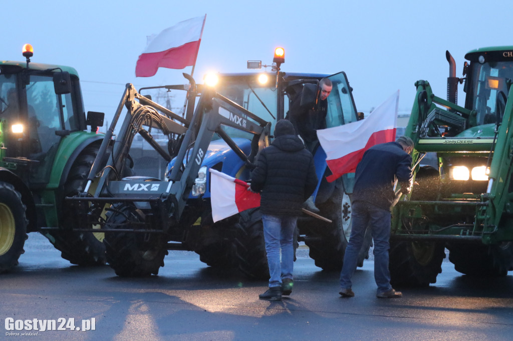 Rolnicy z powiatu gostyńskiego również protestują