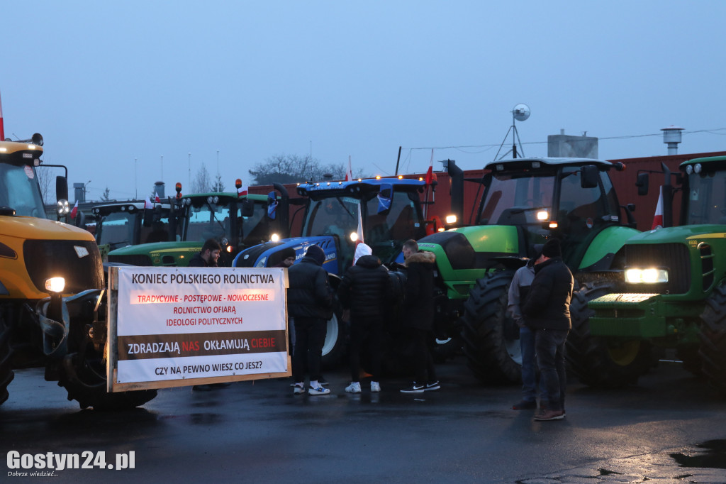 Rolnicy z powiatu gostyńskiego również protestują