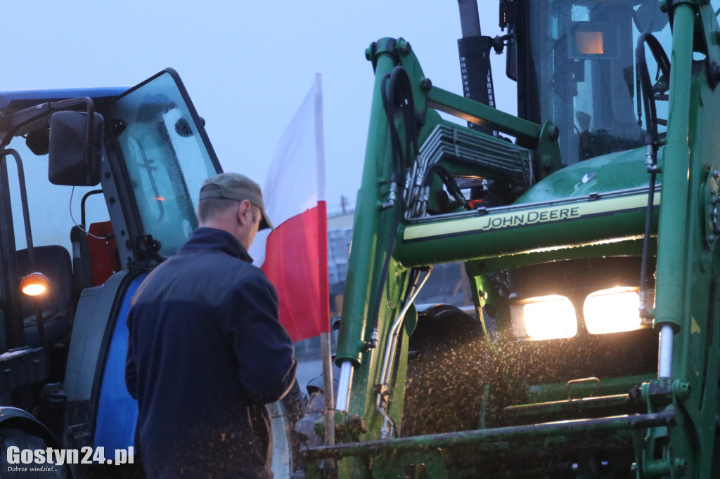 Rolnicy z powiatu gostyńskiego również protestują