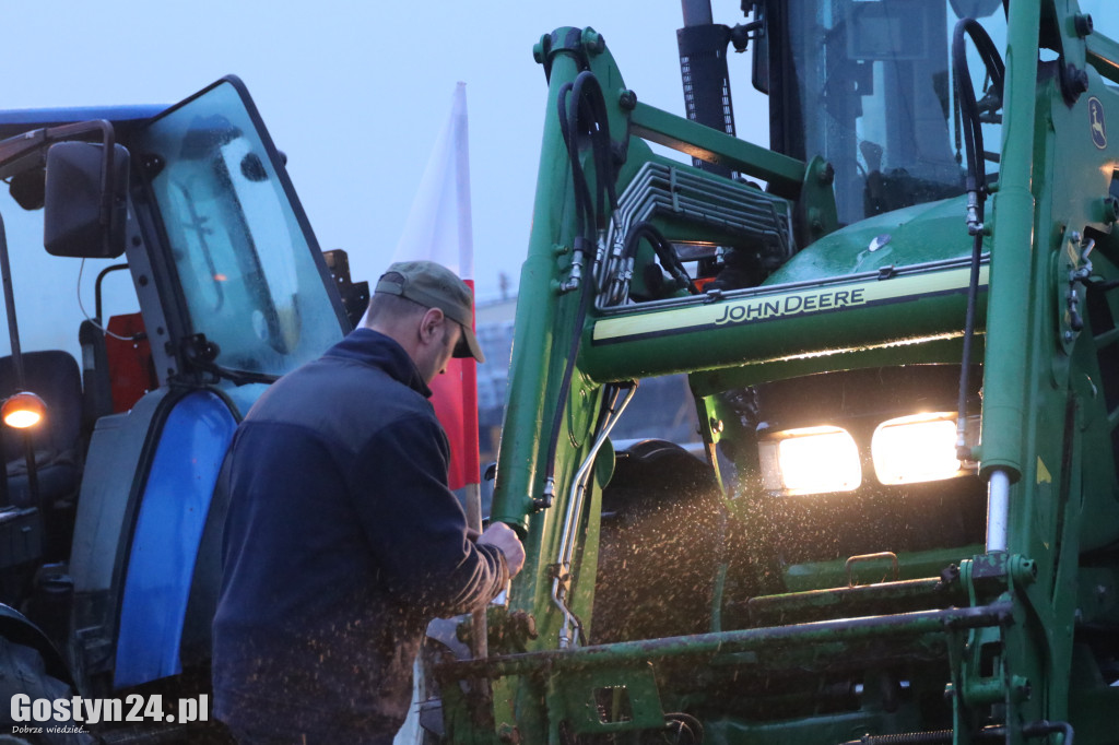 Rolnicy z powiatu gostyńskiego również protestują