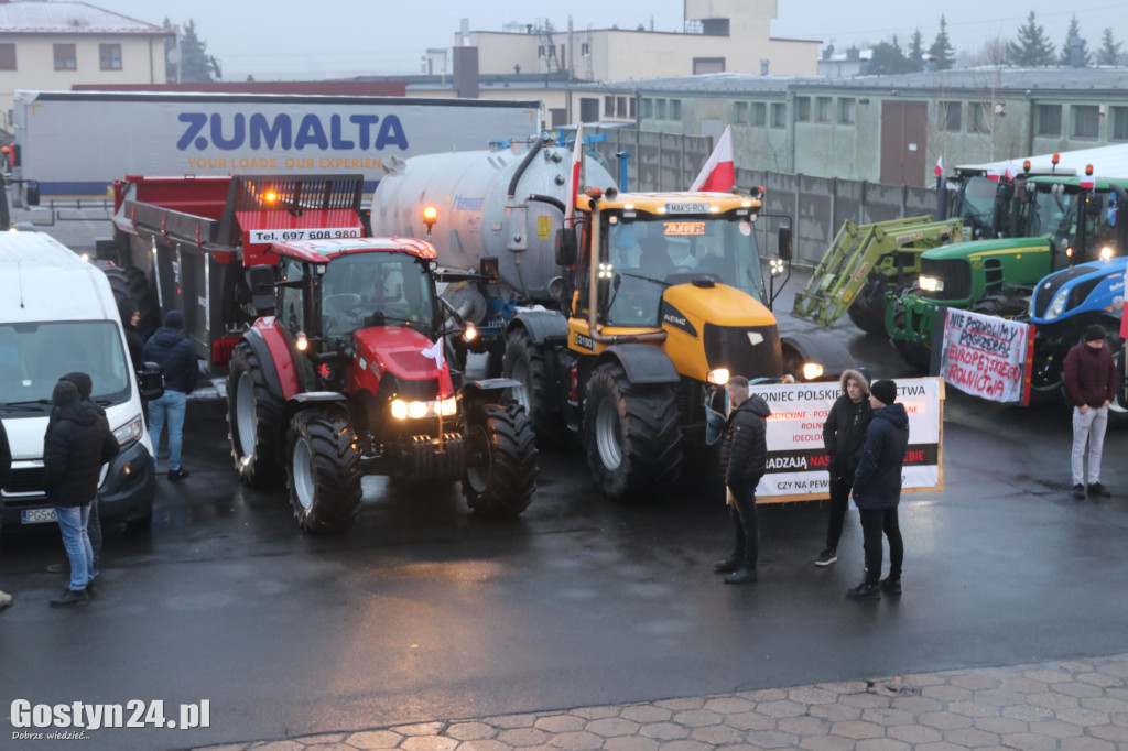 Rolnicy z powiatu gostyńskiego również protestują