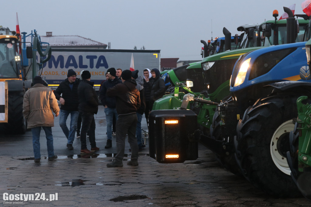 Rolnicy z powiatu gostyńskiego również protestują