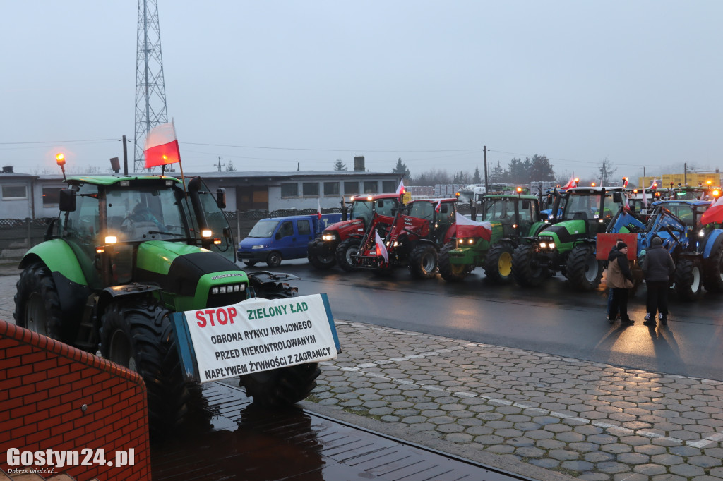 Rolnicy z powiatu gostyńskiego również protestują