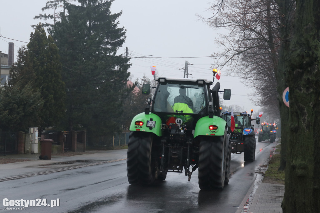 Rolnicy z powiatu gostyńskiego również protestują