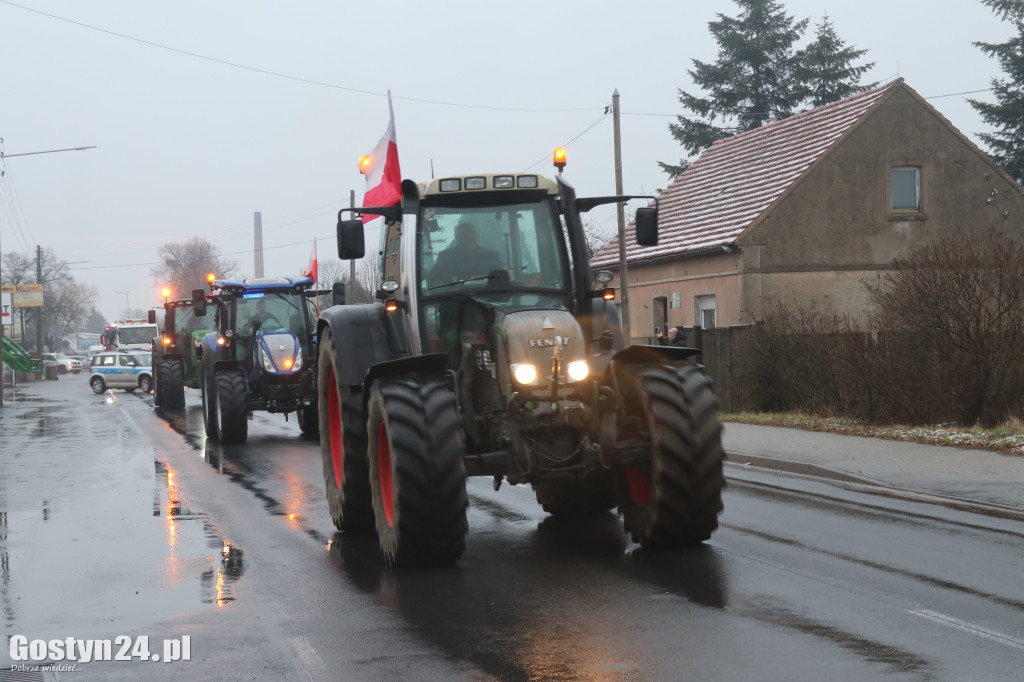 Rolnicy z powiatu gostyńskiego również protestują