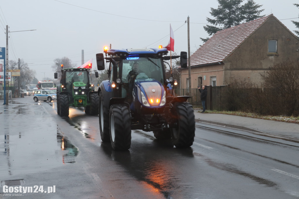 Rolnicy z powiatu gostyńskiego również protestują