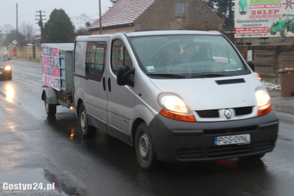 Rolnicy z powiatu gostyńskiego również protestują