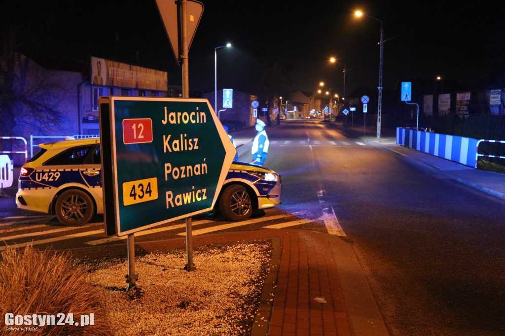 Awaria przyłącza wodociągowego w Gostyniu