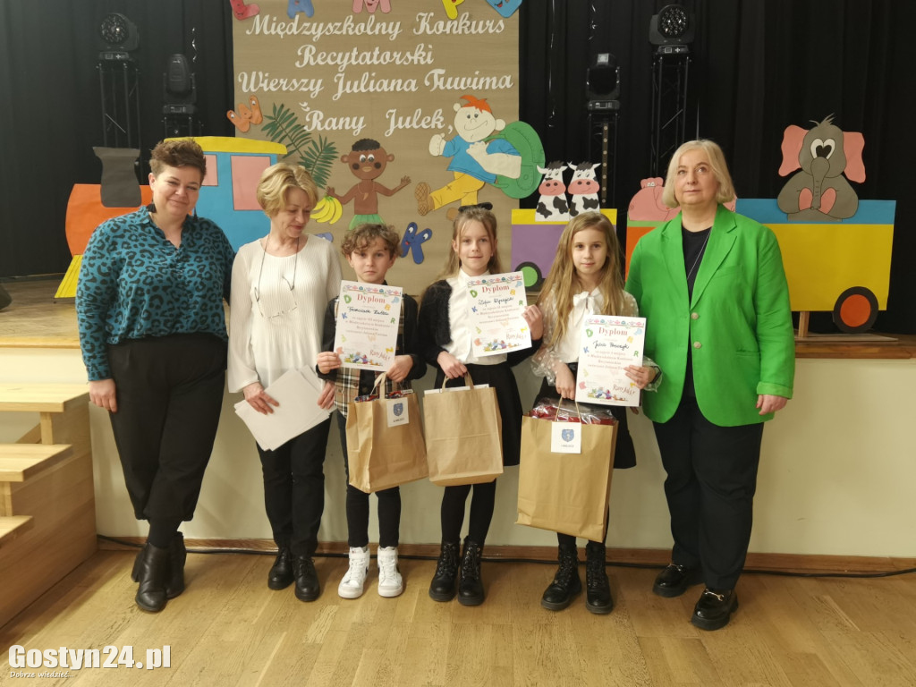 Konkurs recytatorski zdominowali uczniowie z Pogorzeli i Pępowa