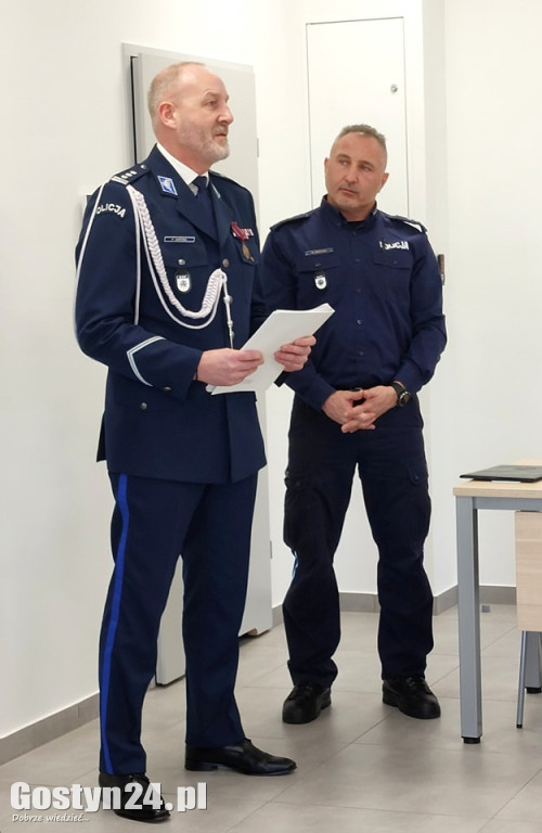 Dzień Służby Cywilnej w gostyńskiej komendzie policji