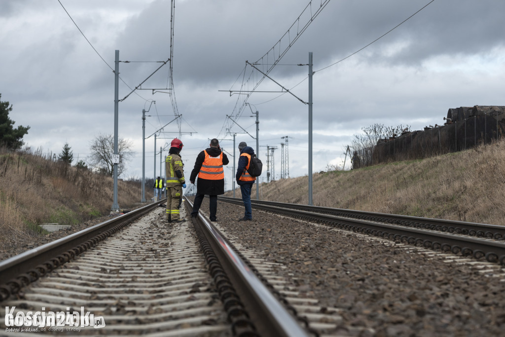 Śmiertelne potrącenie na torach w Kościanie