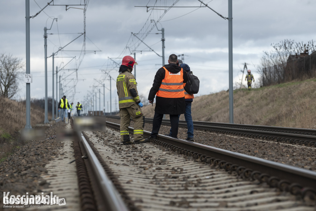Śmiertelne potrącenie na torach w Kościanie