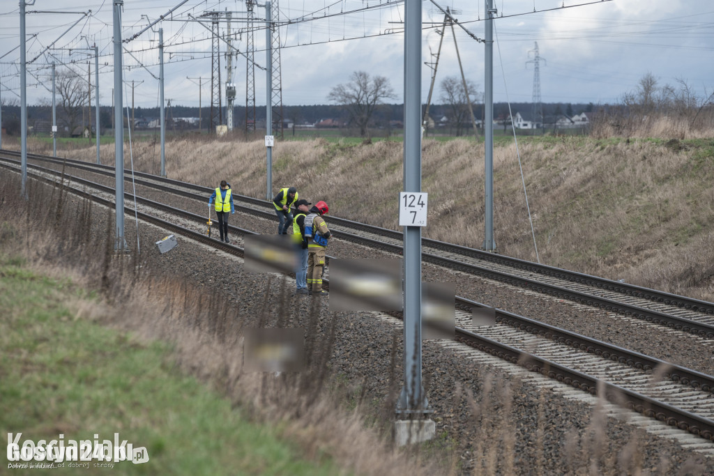 Śmiertelne potrącenie na torach w Kościanie