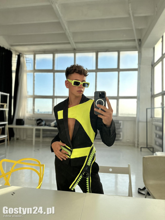 Bartosz Przybył marzy o karierze stylisty