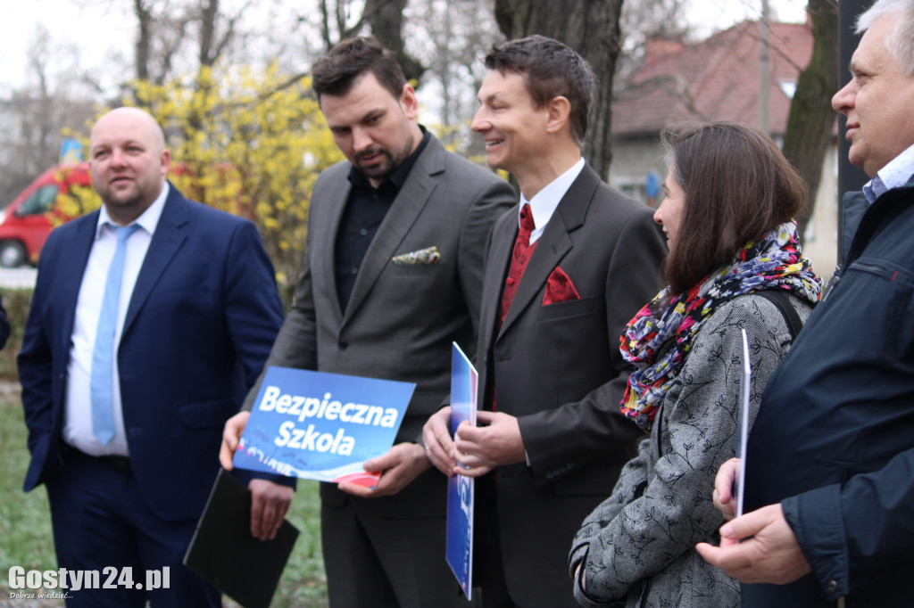 Konferencja PiS w Gostyniu