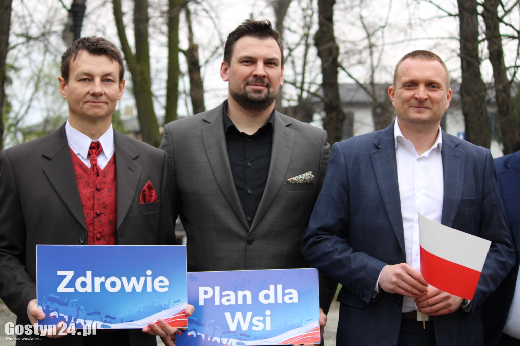 Konferencja PiS w Gostyniu