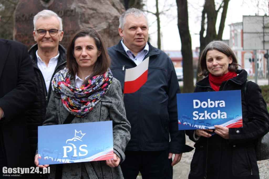 Konferencja PiS w Gostyniu