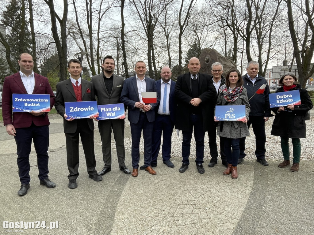 Konferencja PiS w Gostyniu