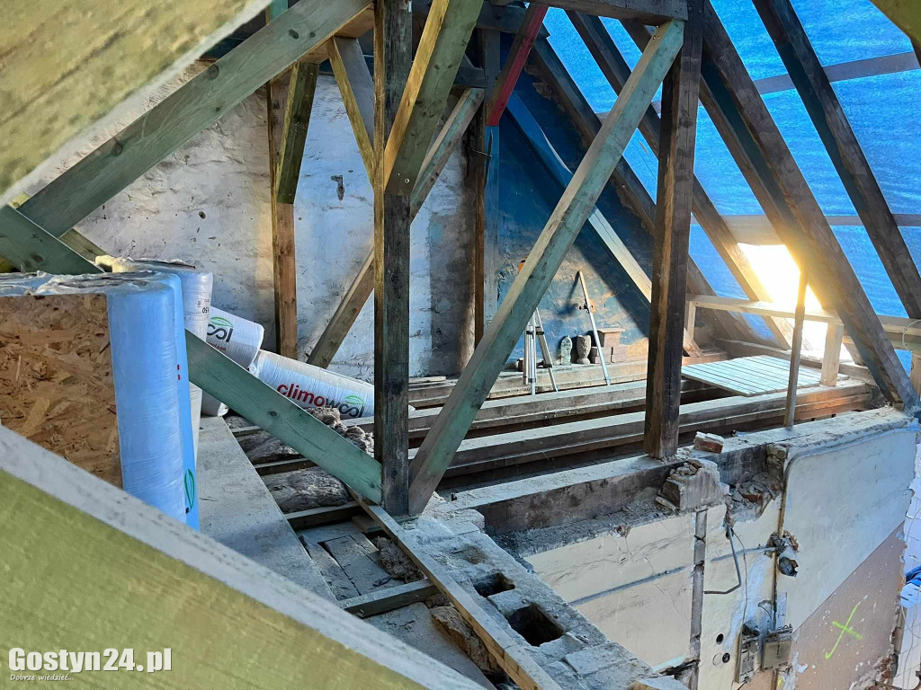 Trwa modernizacja kamienicy przy rynku