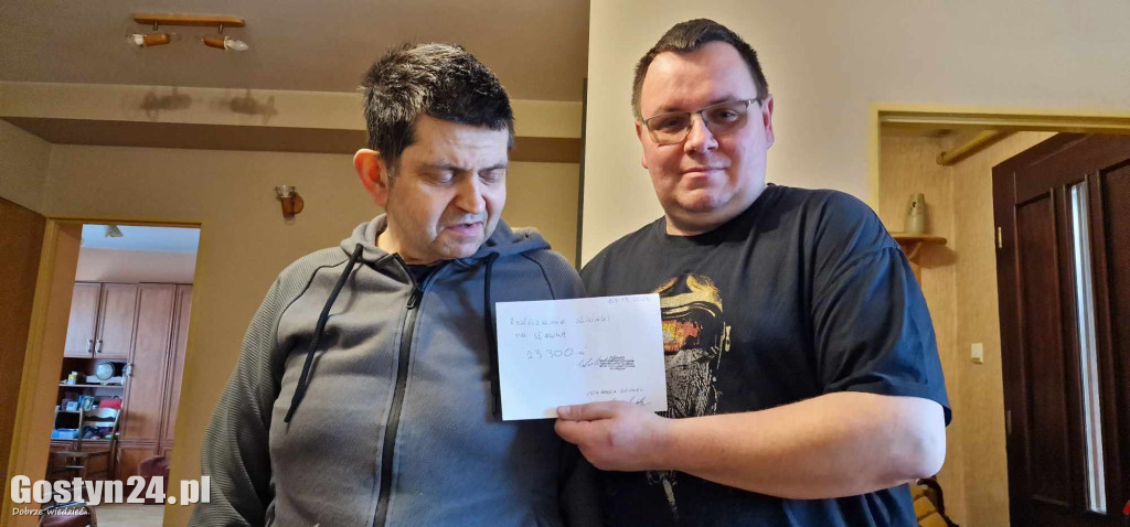 Podsumowano akcję zbiórki dla Sławka z Ponieca