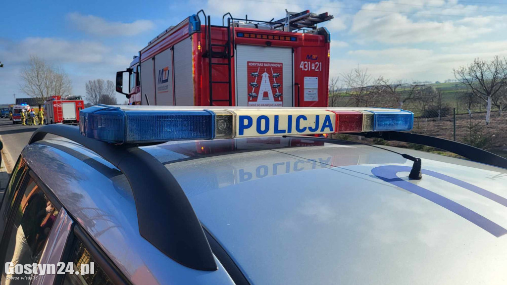 Wypadek w tartaku w Kunowie