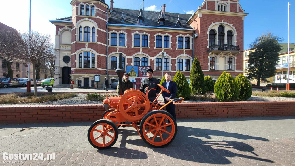 Traktor zbudowany przez Maciej Pedę trafi do Nordhausen