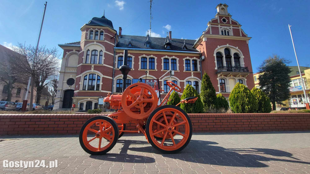 Traktor zbudowany przez Maciej Pedę trafi do Nordhausen
