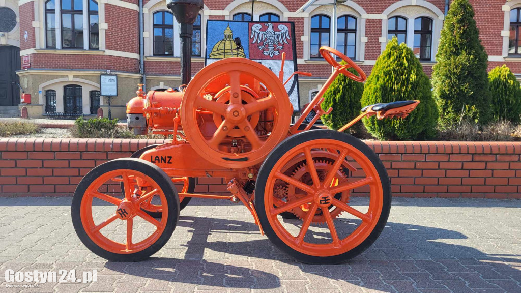 Traktor zbudowany przez Maciej Pedę trafi do Nordhausen