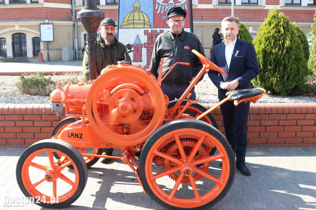 Traktor zbudowany przez Maciej Pedę trafi do Nordhausen