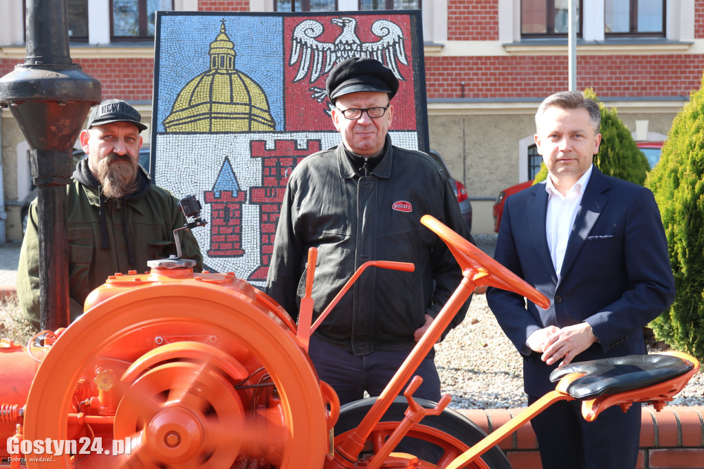 Traktor zbudowany przez Maciej Pedę trafi do Nordhausen