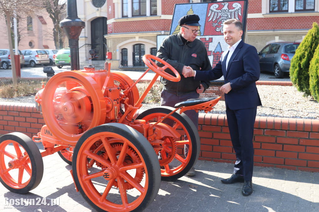 Traktor zbudowany przez Maciej Pedę trafi do Nordhausen