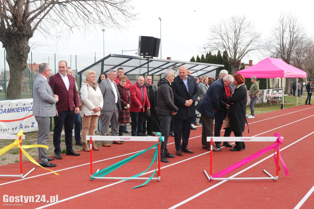 Otwarcie nowej bieżni na stadionie w Borku Wlkp.