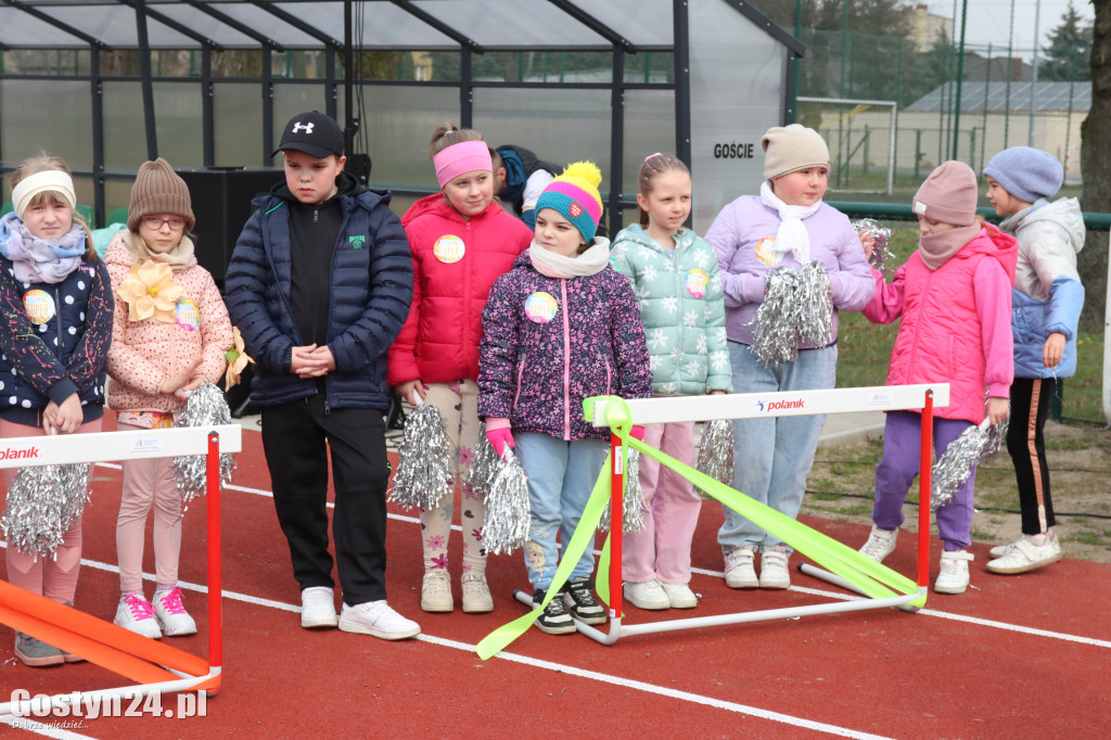 Otwarcie nowej bieżni na stadionie w Borku Wlkp.