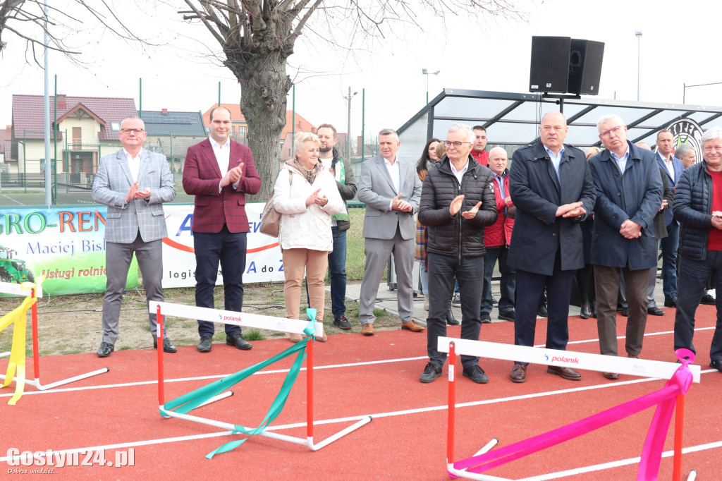 Otwarcie nowej bieżni na stadionie w Borku Wlkp.