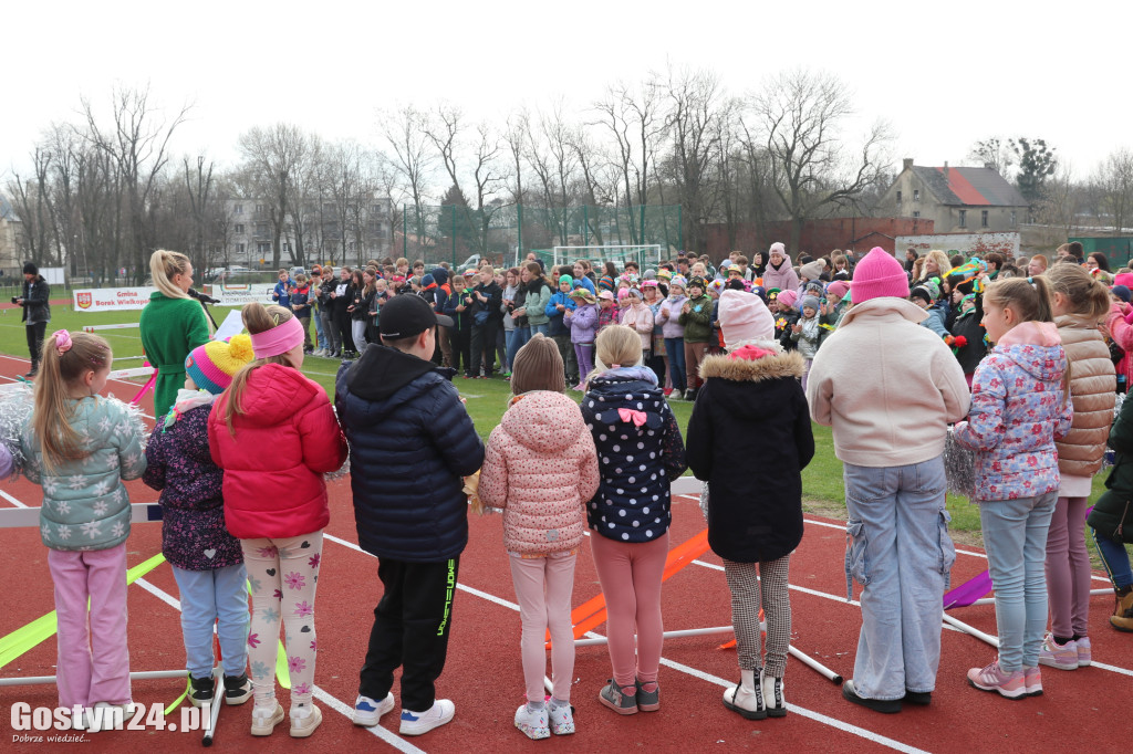 Otwarcie nowej bieżni na stadionie w Borku Wlkp.