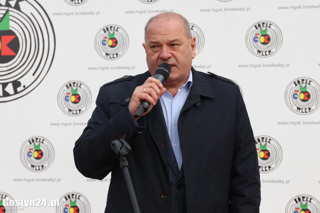 Otwarcie nowej bieżni na stadionie w Borku Wlkp.