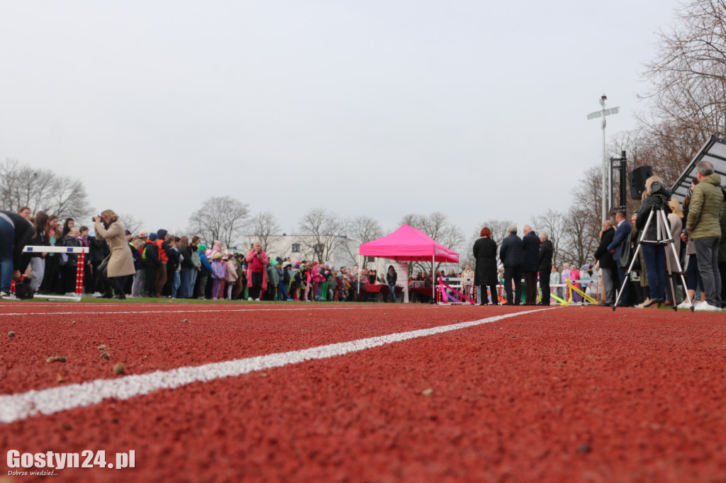 Otwarcie nowej bieżni na stadionie w Borku Wlkp.