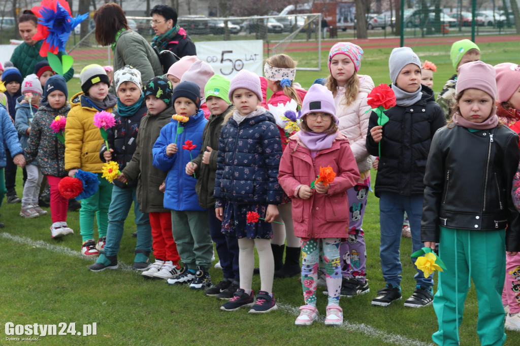 Otwarcie nowej bieżni na stadionie w Borku Wlkp.