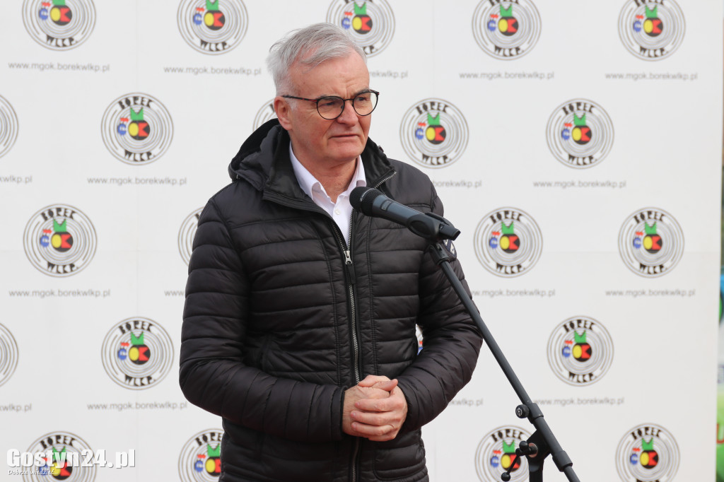 Otwarcie nowej bieżni na stadionie w Borku Wlkp.