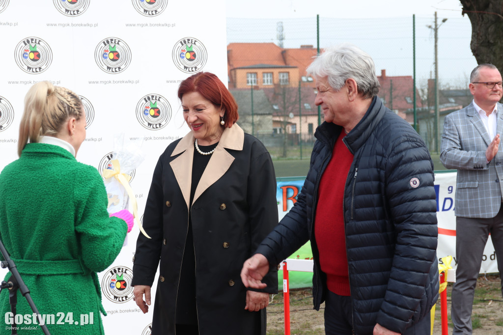Otwarcie nowej bieżni na stadionie w Borku Wlkp.