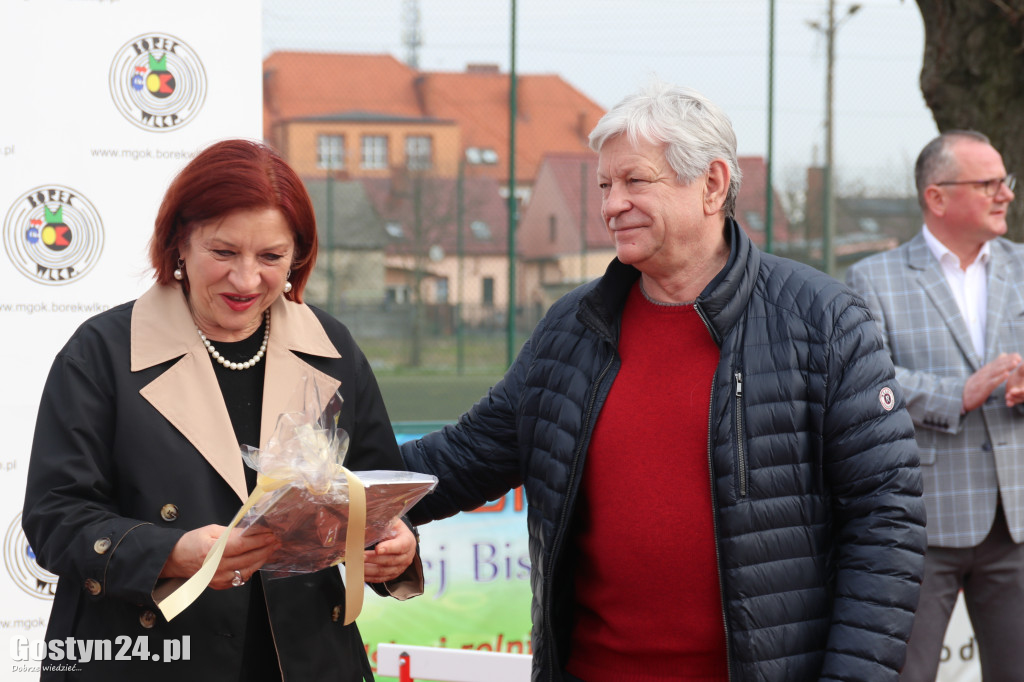 Otwarcie nowej bieżni na stadionie w Borku Wlkp.