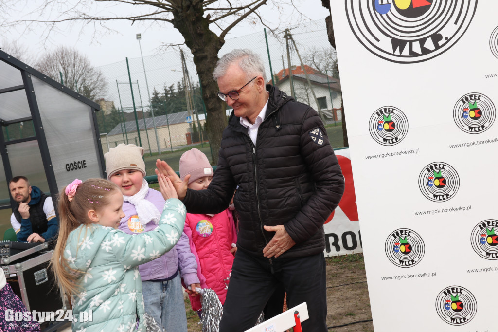 Otwarcie nowej bieżni na stadionie w Borku Wlkp.