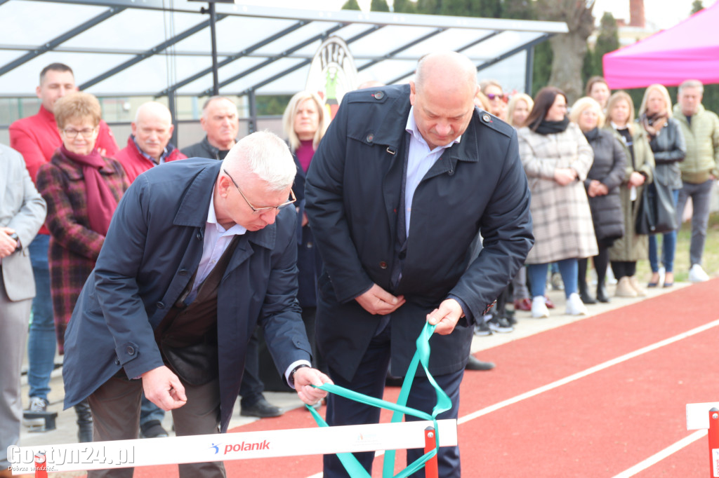 Otwarcie nowej bieżni na stadionie w Borku Wlkp.