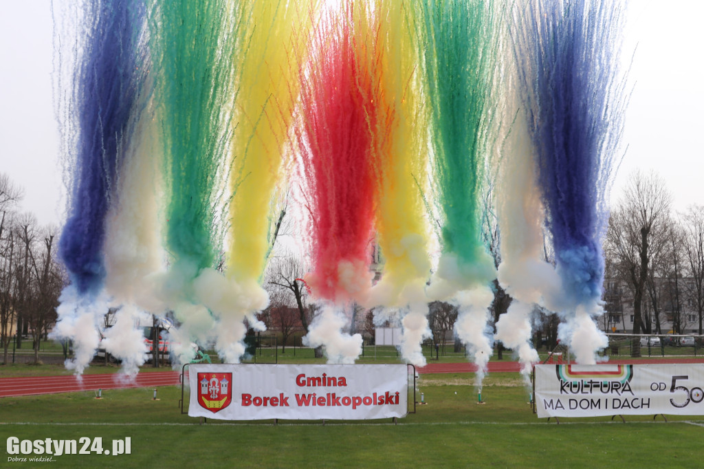 Otwarcie nowej bieżni na stadionie w Borku Wlkp.