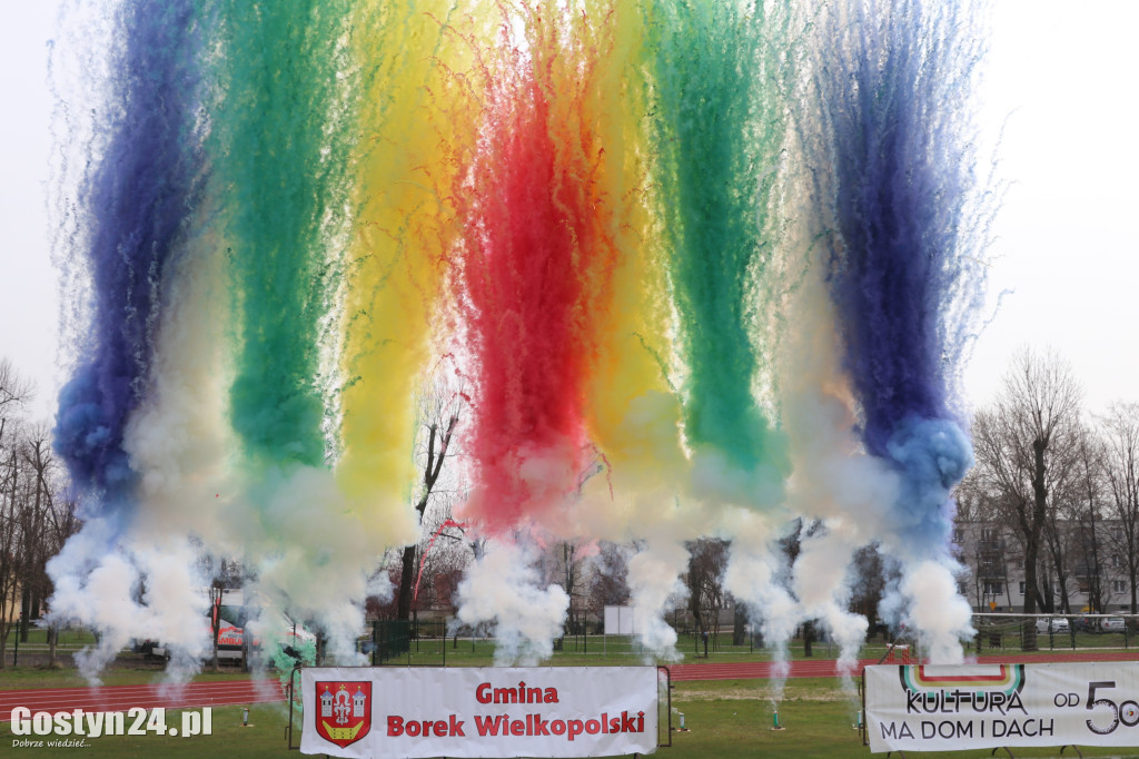 Otwarcie nowej bieżni na stadionie w Borku Wlkp.