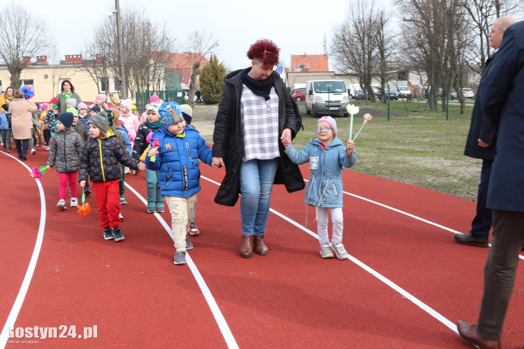 Otwarcie nowej bieżni na stadionie w Borku Wlkp.