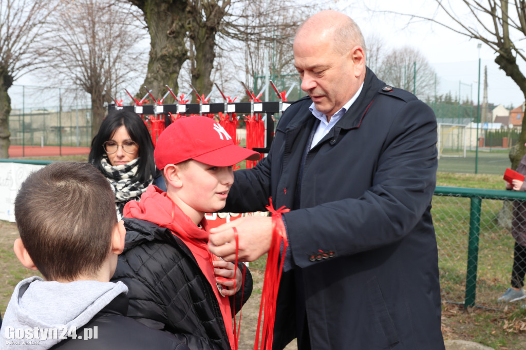 Otwarcie nowej bieżni na stadionie w Borku Wlkp.